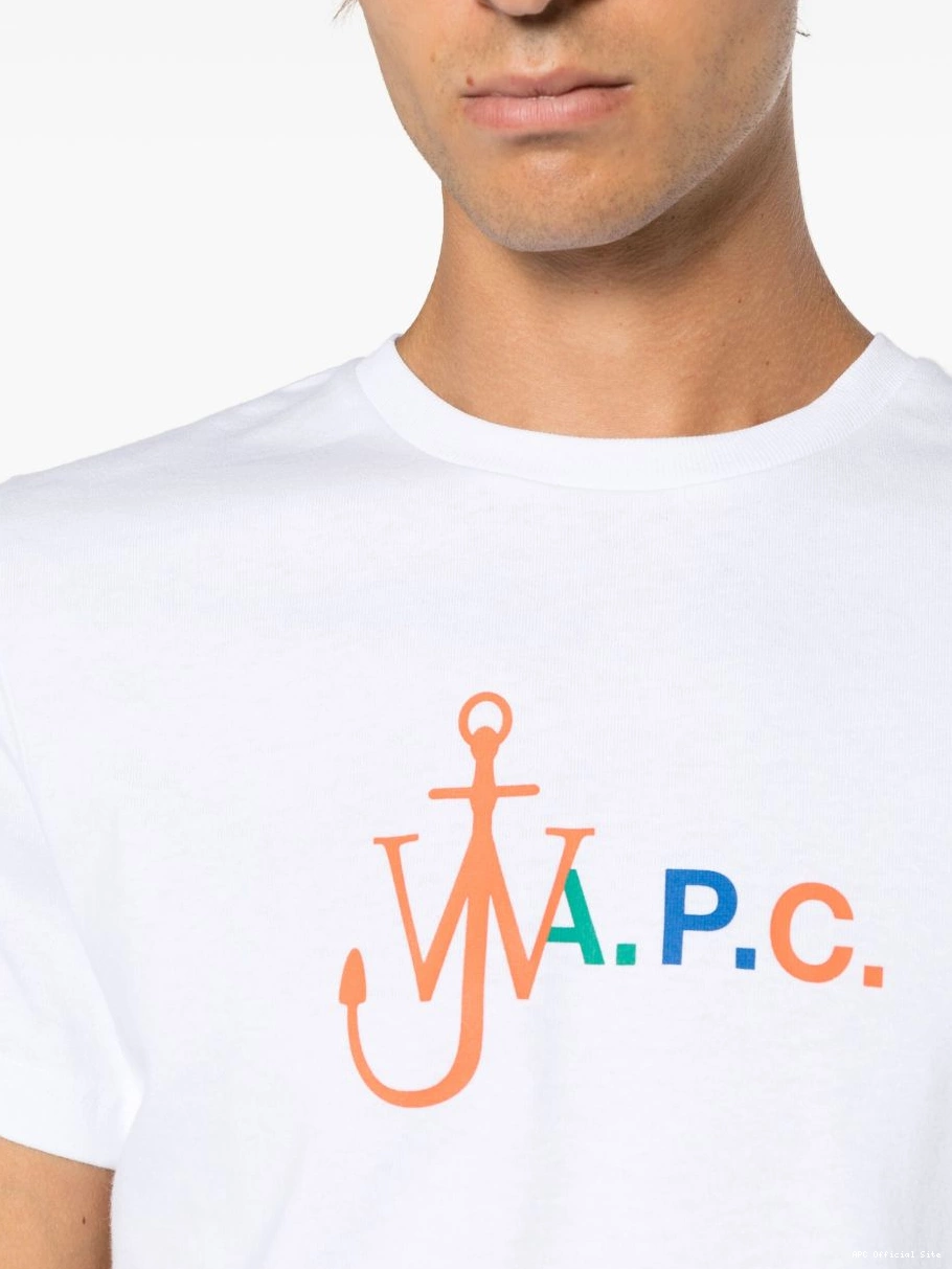 Cheap JW T-shirt Women logo-print Anderson x A.P.C. 0427